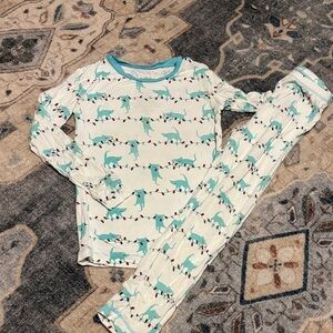 Kickee Kids Pajamas sweetest kitty light pajama set! Size 8